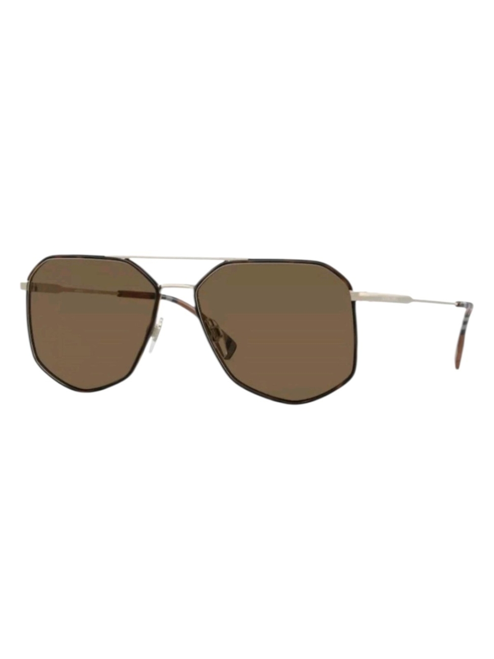 Burberry Ozwald BE3139 110973 Men's Sunglasses - Pilot Dark Havana 58-15-150